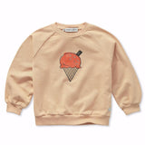 Raglan sweatshirt ice cream