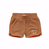 Terry sport shorts tabacco