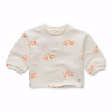 Baby sweatshirt ice cream print