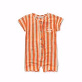 Terry onesie stripes