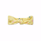 Headband bow sprinkle print