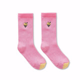 Socks ice cream pink