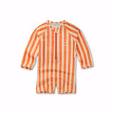 Swim onesie baby stripes