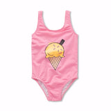 Girls swimsuit pink