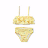 Bikini ruffles sprinkle print