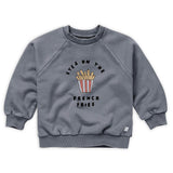 Sweatshirt raglan french fries