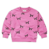 Sweatshirt dog print