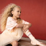 Girls T-shirt swan print