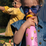 The Kids Bottle - S&S Pink Scoop 350ml