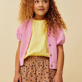 Girls T-shirt ruffle sleeve