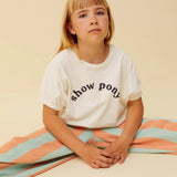 Girls T-shirt show pony