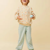 Sweatshirt sprinkle print