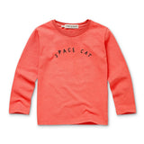 T-shirt texte chat espace