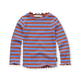 Rollkragenpullover mit Waffelstreifen 