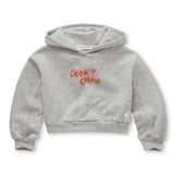 Sweat-shirt à capuche court