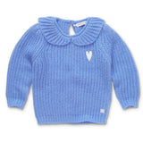 Suéter con cuello peter pan