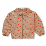 Girls cardigan stardust print
