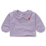 Sweat-shirt bébé fille lavande
