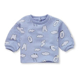 Baby sweatshirt cloud man