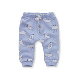 Baby sweatpants cloud man