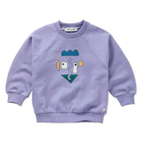 Sweatshirt raglan Self potrait purple