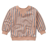 Sweatshirt v-neck stripes