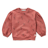 Sweatshirt tullips print