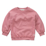 Sweatshirt ruffles back