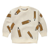 Hairy sweater pencils