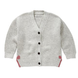 Knitted cardigan bows