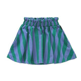 Paperbag skirt green