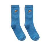 Socks croissant blue