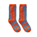 Socks stripes red