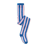 Tights stripes blue