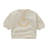 Baby sweatshirt Club Chaos Ivory