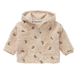 Baby teddy jacket croissant
