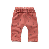 Baby sweatpants tullips print
