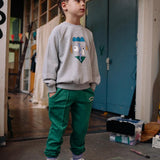 Sweatshirt raglan Self potrait grey