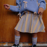 Paperbag skirt sand