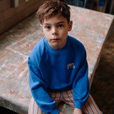 Sweatshirt logo blue