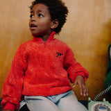 Sweatshirt anorak teddy