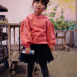 Sweatshirt Club Chaos print pink