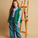 Loose teddy gilet