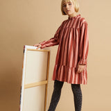 Woven dress stripes