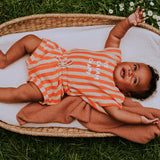 Baby loose shorts stripes